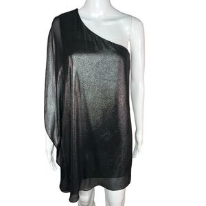 Rubber Ducky Production One Shoulder Sparkle Dress M